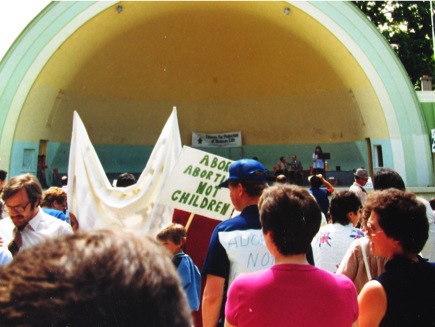 Me Speaking At London Rally 1984